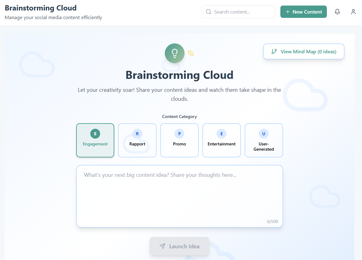 Brainstorming Cloud